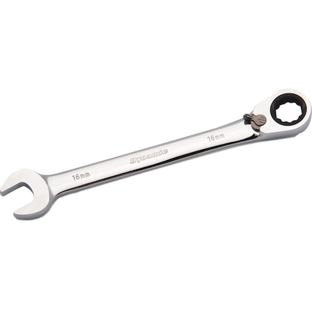 Dynamic Tools 16mm Reversible Combination Ratcheting Wrench D076116